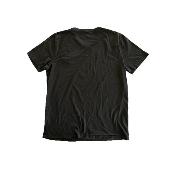 Lot Of 2 Abercrombie Fitch Polo & V Neck T-shirt Moose Mens Size Large Black - Picture 8 of 11